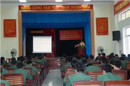 Tuyên truyền, phổ biến, giáo dục pháp luật về bảo đảm trật tự an toàn giao thông tại Trung đoàn 750